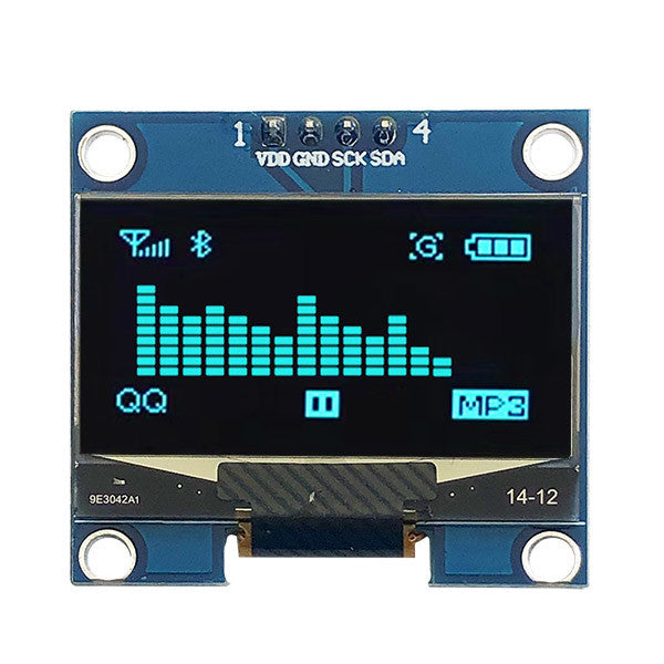 0.96" IIC 128x64 OLED Module (Blue)