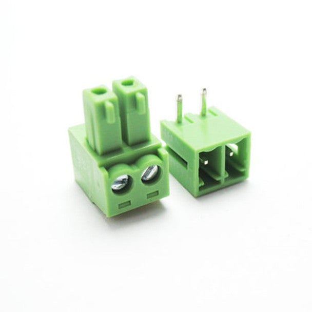 2PIN Right Angle Plug-in Terminal