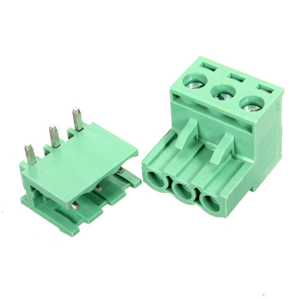 3PIN Right Angle Plug-in Terminal