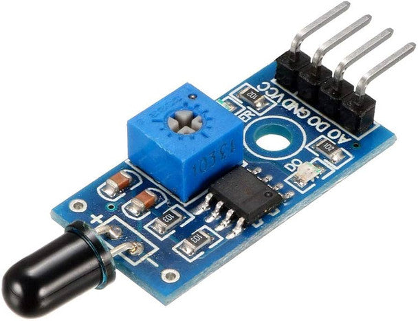 4 Pin IR Flame Sensor Module