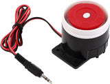 Mini Wired Strobe Siren 12V - 120dB
