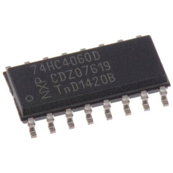 74HC4060D - Binary Ripple Counter SMD IC