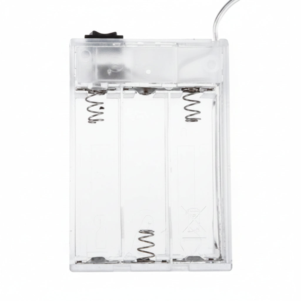 AA 3-Battery Case with Power Switch