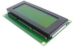 20X4 (2004) Yellow Serial Backlight LCD