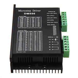 DM556 2-Phase 18-48 VDC Max. 5.6A Stepper Motor Driver