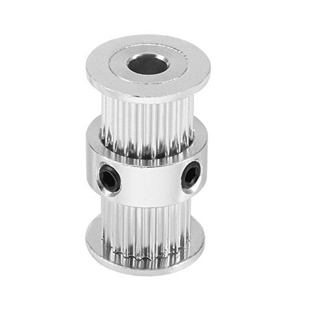 GT2-20T 6.35mm Double head bore Synchronous wheel