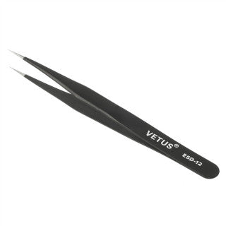 ESD-12 Anti-Static Stainless Tweezers