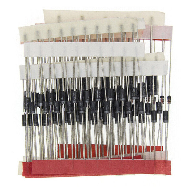 Fast Switching Schottky Diode kit set 1N4148 1N4007 1N5819 1N5399 1N5408 1N5822 FR107 FR207,8values=100pcs