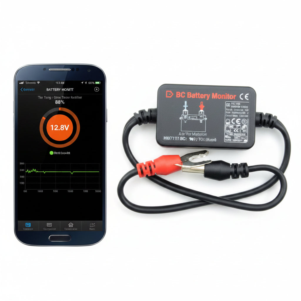 12V Bluetooth 4.0 BM2 Battery Monitor Tester