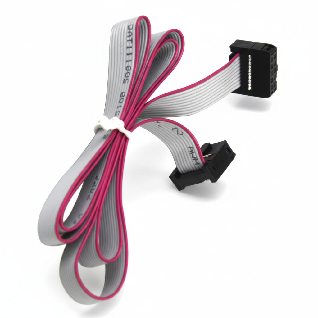 ISP Download Cable FC10P Connector 20CM, 2.54mm Pin Pitch