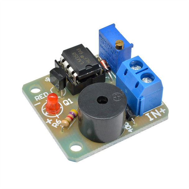 LM358 Accumulator Sound Light Alarm Board