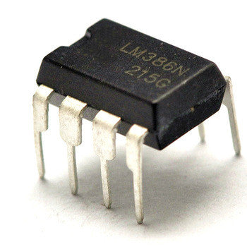 LM386N-3 Audio Amp 325 mW, DIP, 8 Pins