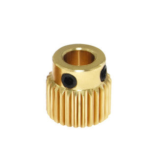 MK8 26 Teeth Brass Extruder Drive Gear