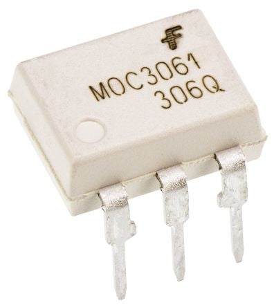 MOC3061 AC Input Triac Output Optocoupler IC