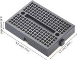Mini Solderless Breadboard (Black)