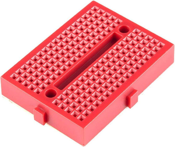 Mini Solderless Breadboard (Red)