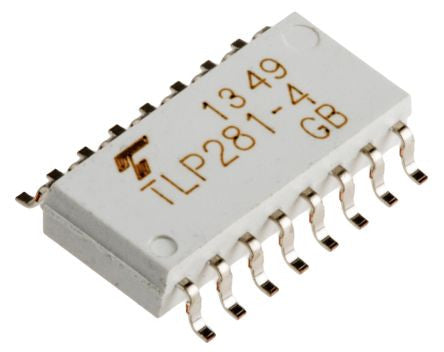 TLP281-4 AC/DC Input, Output Quad Optocoupler SMD