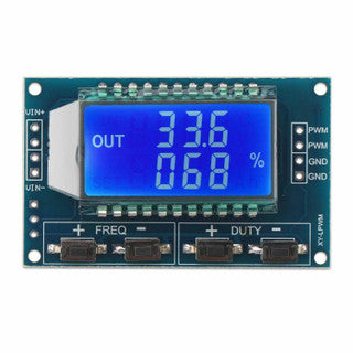 XY-LPWM Signal Generator PWM 1Hz-150Khz 3.3V-30V Pulse Frequency Duty Cycle LCD