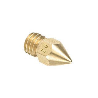 0.2/1.75mm MK8 Brass Extruder Print Head Nozzle