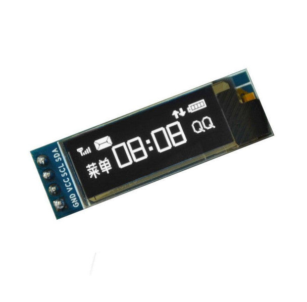 0.91" OLED 128x32-White backlight