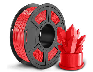1.75mm 1Kg Red PLA+ Filament