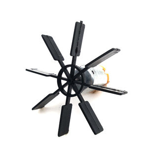 100mm Paddle wheel propeller