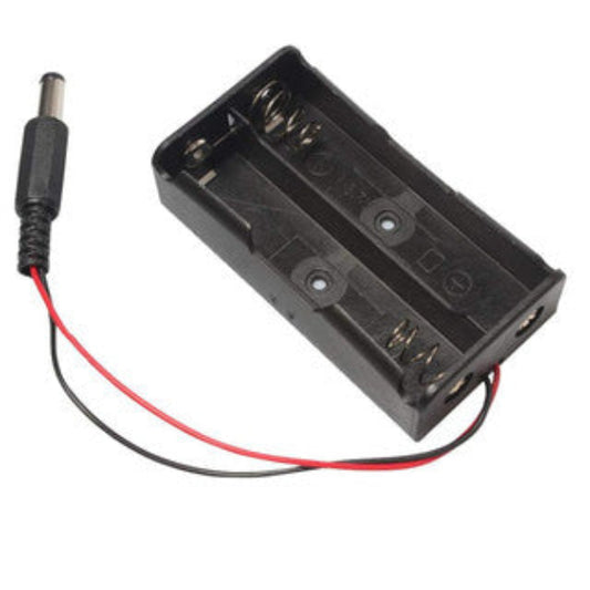 18650 7.4 battery box with DC plug