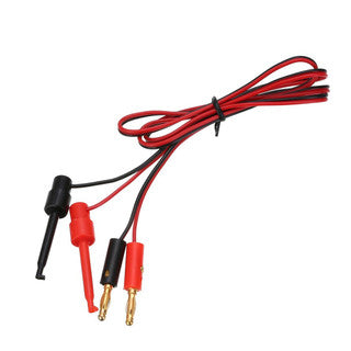 1 Pair Small Test Hook Clip to Banana Plug