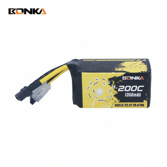 22.2V 1350mAh 200C 6S FPV UPSN Series LiPo Battery