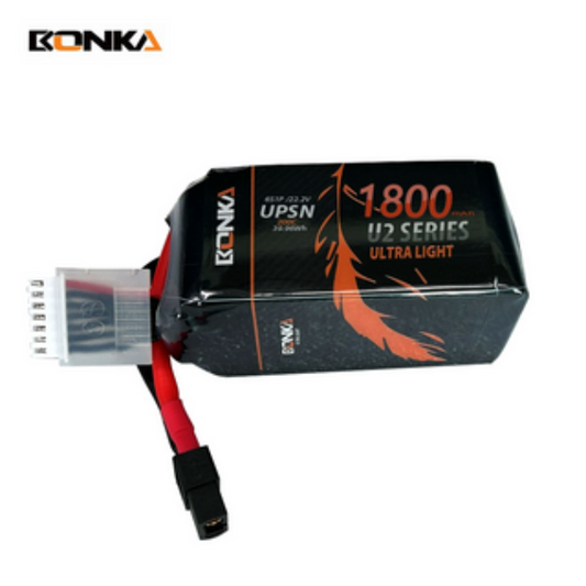 22.2V 1800mAh 120C 6S FPV U2 LiPo Battery