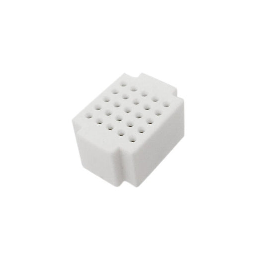 25 Points Solderless Mini PCB Breadboard (White)