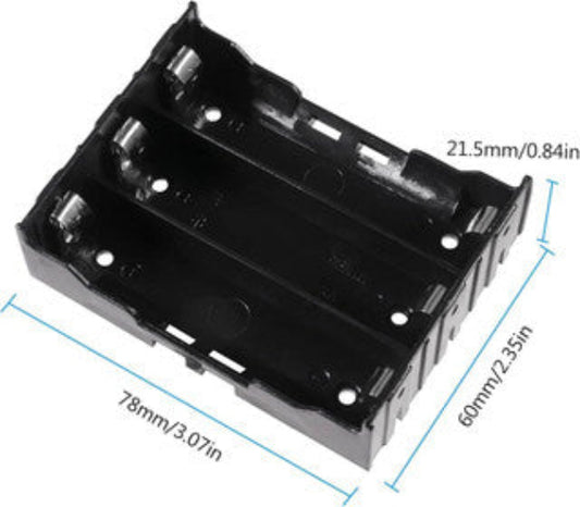 3 x 18650 BLM Cell Box, with Pin, Without Cover