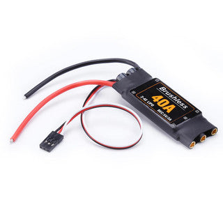 40A 2-6S ESC with 3.5mm Banana connector
