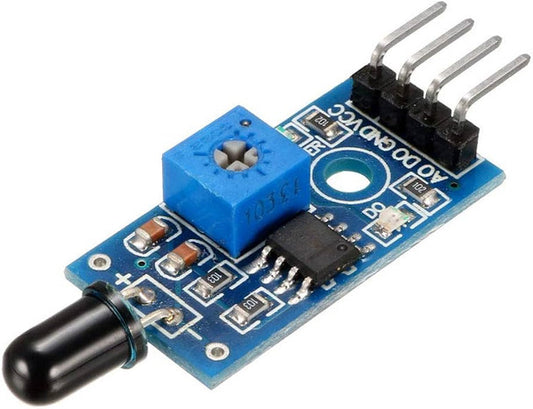 4 Pin IR Flame Sensor Module