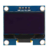 1.3" White IIC 128X64 OLED LCD (With GND VCC)