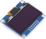 1.54" White IIC 128X64 OLED LCD