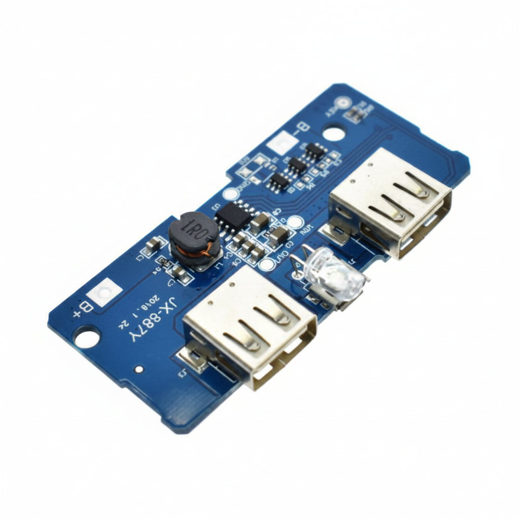 5V 2A 18650 Dual USB Charger Module