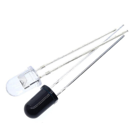 5mm 940nm IR Infrared Emitter & Receiver Pair
