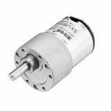 6V 107 Rpm long axis geared motor