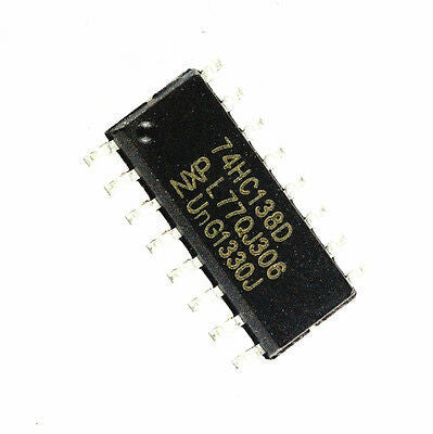 74HC138D,653, Decoder, Demultiplexer SMD IC