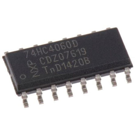74HC4060D - Binary Ripple Counter SMD IC