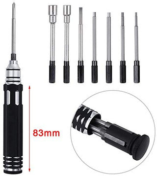 8 in 1 Hex Socket driver Hexagon Screwdriver set