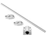 8mm horizontal 400mm Linear Guide Shaft Rod Slide
