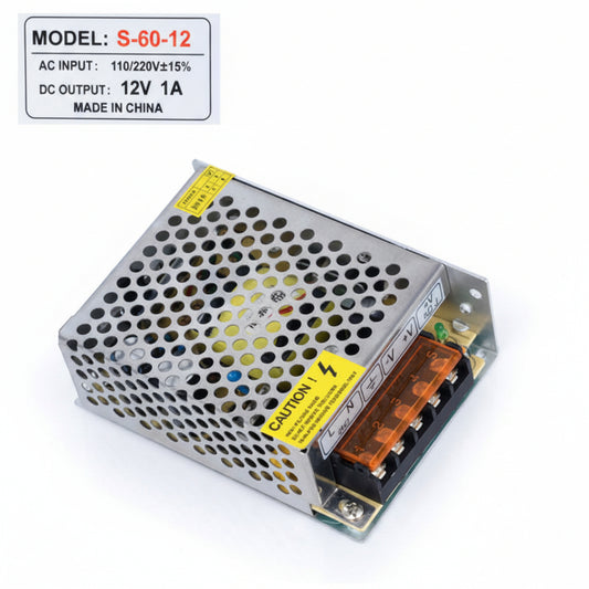 AC 220V TO DC 12V 1A Transformer Power Supply
