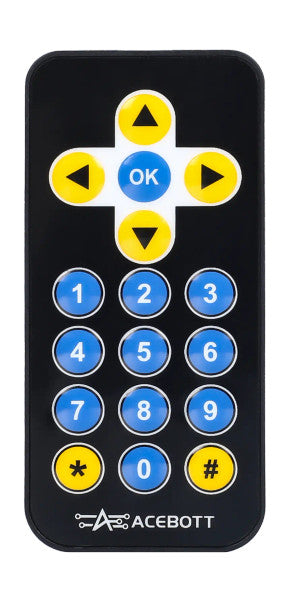 ACEBOTT IR Remote Controller (without Battery)Compatible with ESP32/Arduino