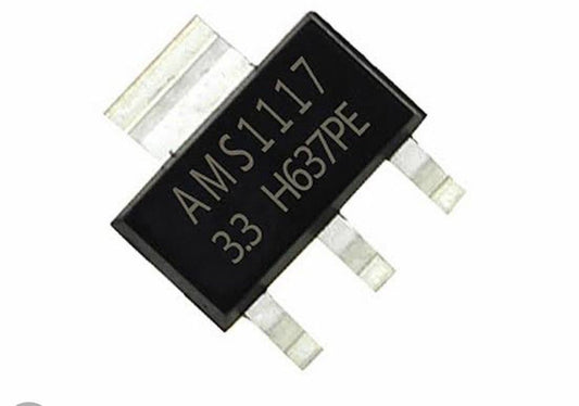 AMS1117-3.3V, 1A Voltage Regulator