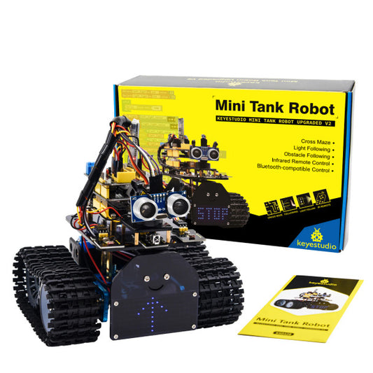 Arduino Tank Robot RC Control STEM Kit