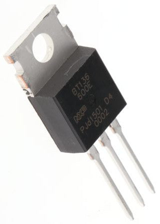 BT136-600E,4A, 600V, TRIAC, Gate Trigger