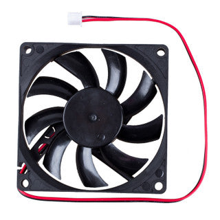 D80SH-12 DC 12V 0.18A 2 Wire Cooling Fan
