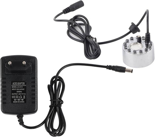DC24V EU Plug Atomizer Air Humidifier Mist Maker